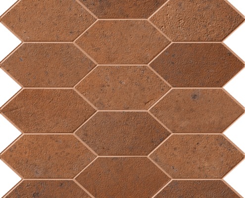 37070 Merida Mosaik Losanga Terra Bruciata