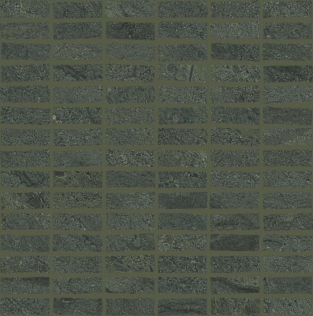 37042 Brighton Grigio Bruciato Mosaik Muru