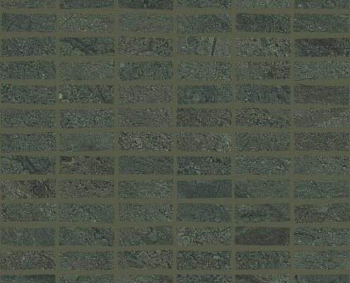 37042 Brighton Grigio Bruciato Mosaik Muru